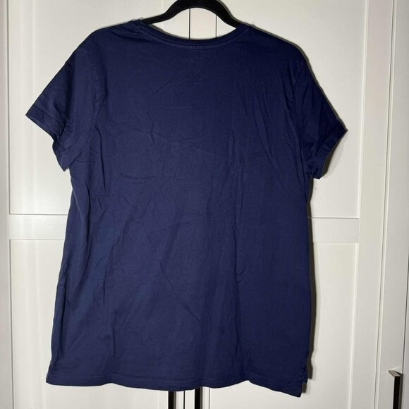 Bench Men's Plain Tee T-shirt Dark Blue XL - Picture 4 of 6